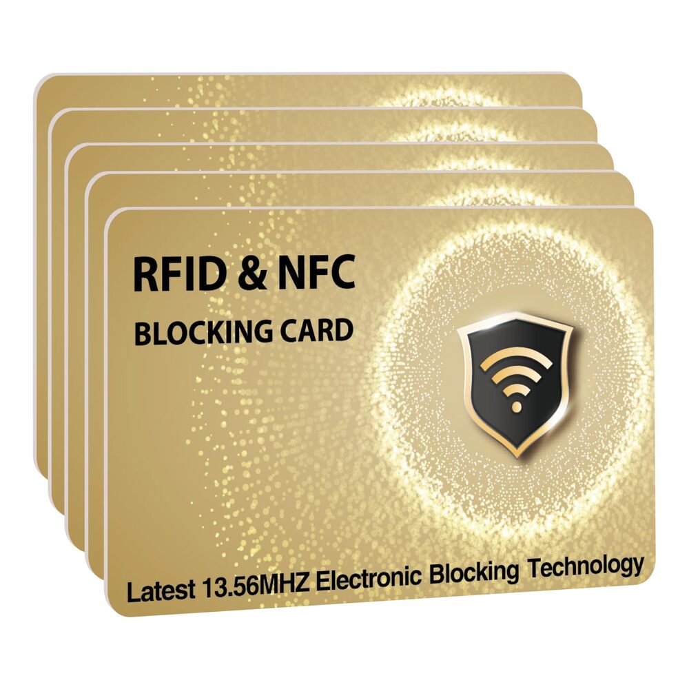 9684 RFID Blocking Cards Protect Your Entire Wallet, Purse, and Cards from